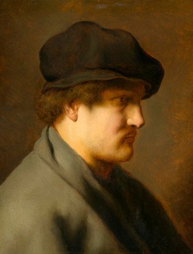 Jongeman met een baret, Jan Lievens