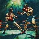 The Art of Combat: Emotion and Power on Canvas by Jan Keteleer (JanKé): A Journey Beyond the Canvas thumbnail