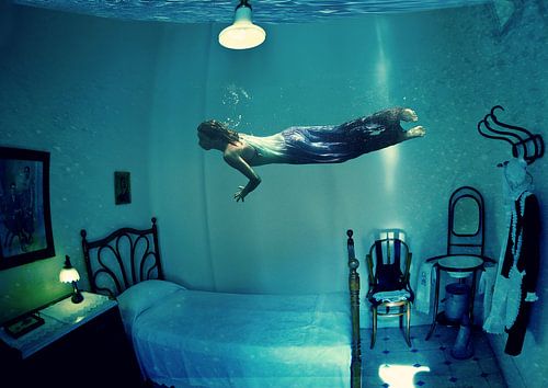 Mijn droom boven het bed