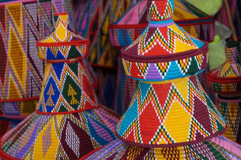 Ethiopische manden voor enjera von Colette Vester
