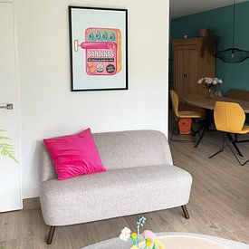 Photo de nos clients: Boîte de conserve de sardines par Baroo Bloom, sur toile