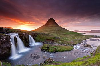 Kirkjufellsfoss Wasserfall