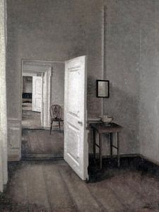 Die vier Zimmer von Vilhelm Hammershoi