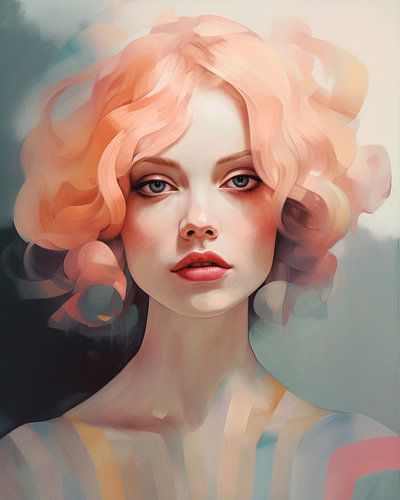 Jolie en rose