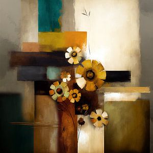 Abstrakte Blumen XII