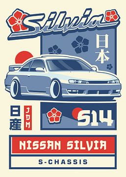NISSAN SILVIA S14 by Kaminarirace