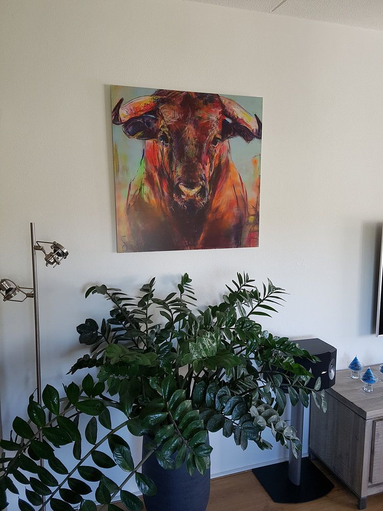 Taureau, un portrait, par Peintures Liesbeth Serlie