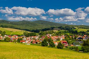 Wunderschöne Landschaft am Rennsteig/Thüringer Wald
