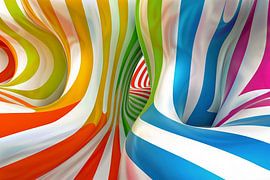 optische illusie van Egon Zitter