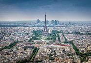 View of Paris with the Eiffel Tower by Patrick Rodink thumbnail