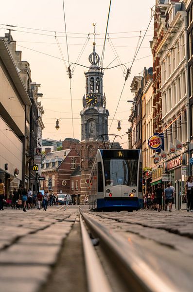 Münzenturm in Amsterdam von Alex van der Aa