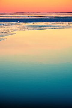Bevroren fjord van Bo Valentino