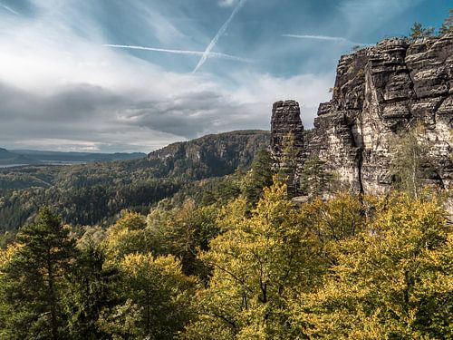 Bij de Prebisch Poort, Boheems Zwitserland - Kleine Prebisch Kegel