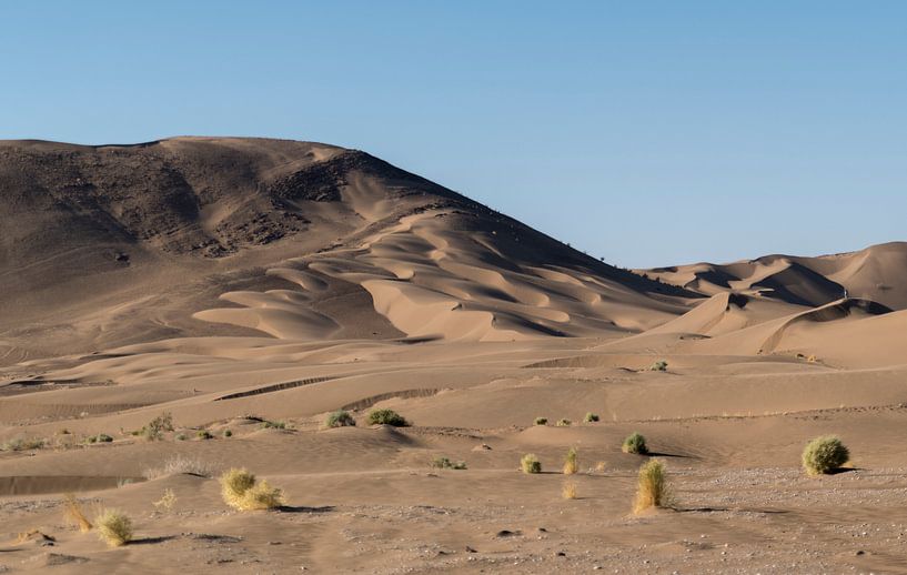 Iran: sand dunes between Yazd and Tabas by Maarten Verhees