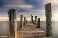 Jetée en bois à Texel