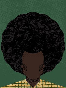 Afro van Vision Grasp Art