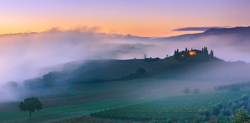 Podere Belvedere, Val d'Orcia, Tuscany, Italy by Henk Meijer Photography