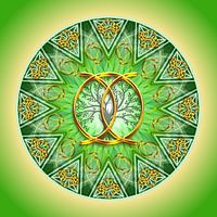 Kristal Mandala Dag Energie Engel Rafaël