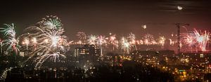 Vuurwerk boven Eindhoven