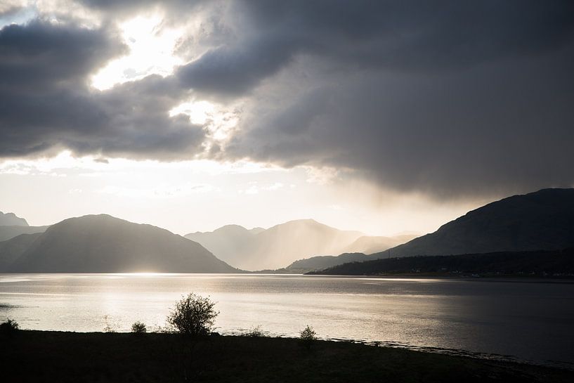 Ballachulish Schottland Sonnenuntergang von Dick Carlier
