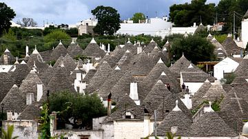 The rooftops of Alberobello