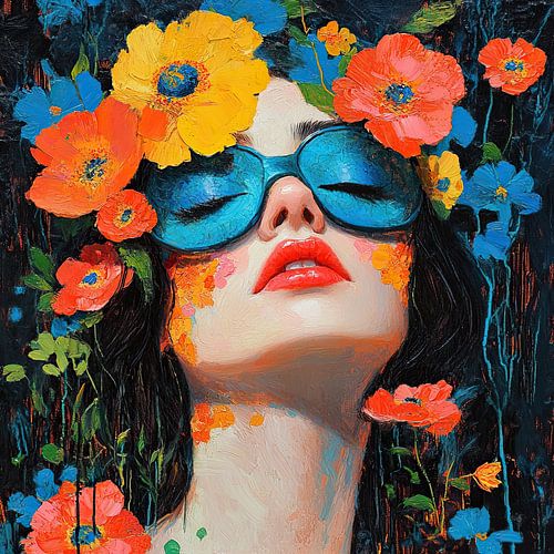 Blumen Frau | Blumen Rest