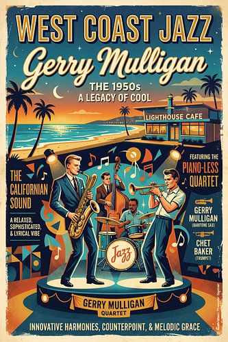 West Coast Jazz Gerry Mulligan von Theodor Decker