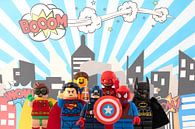 Super Heroes Lego par Marco van den Arend Aperçu