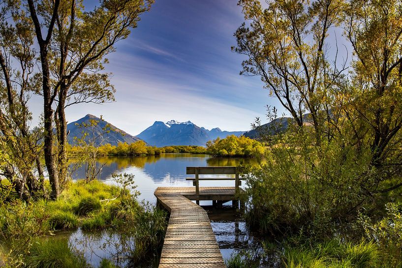Bench with view by Antwan Janssen