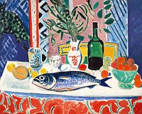 Summer still life with fish