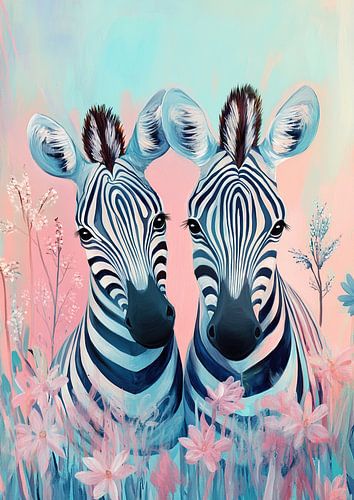 Zebra-' von Blickfänger Gemälde