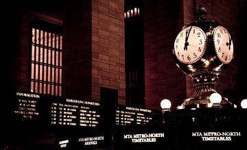 What's the time @ Grand Central - NYC van Maarten De Wispelaere