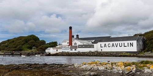 La distillerie de whisky Lagavulin sur l'île d'Islay
