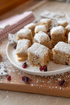 Petits cubes de stollen au fromage blanc – Pâtisseries de Noël faites maison