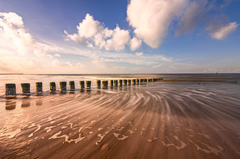 Die schöne Küste von Cadzand