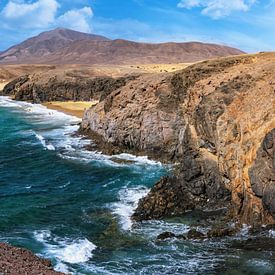 Der Strand Playa Papagayo auf Lanzarote von Photo Art Thomas Klee