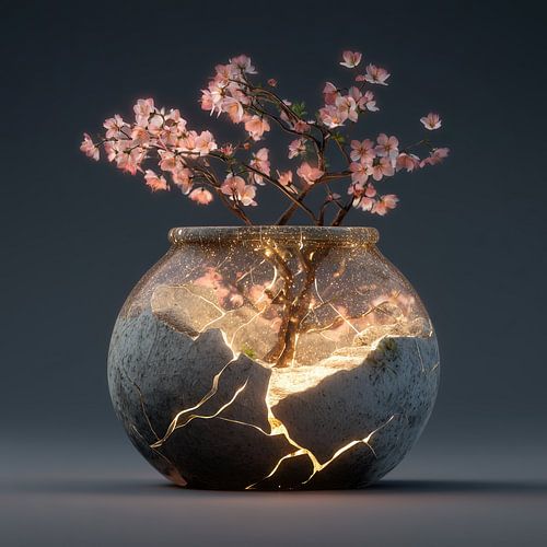 Sakura kersenbloesemtak in pot