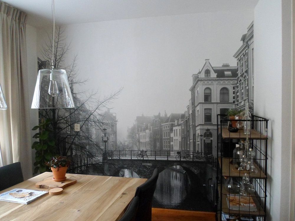 Maartensbrug in Utrecht gezien vanaf de Vismarkt en Kalisbrug van André Blom Fotografie Utrecht