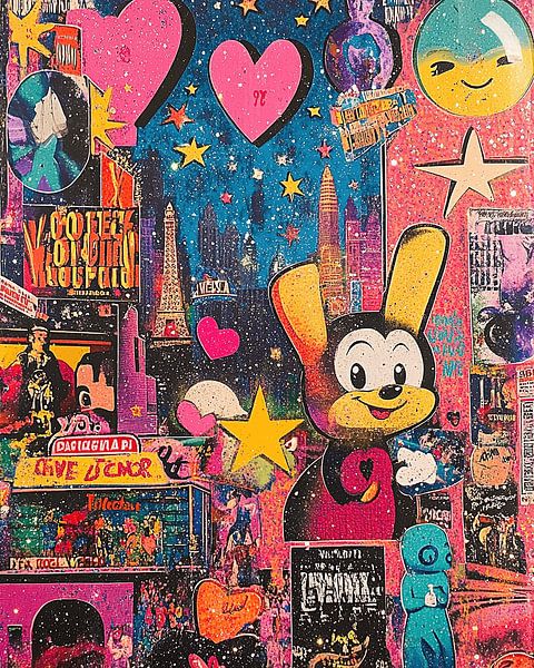 Neon Nostalgia by Art Lovers