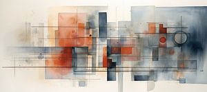 Abstrakt Bunt 81930