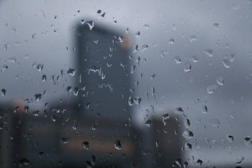 Rainy Rotterdam van Willem-Jan Trijssenaar