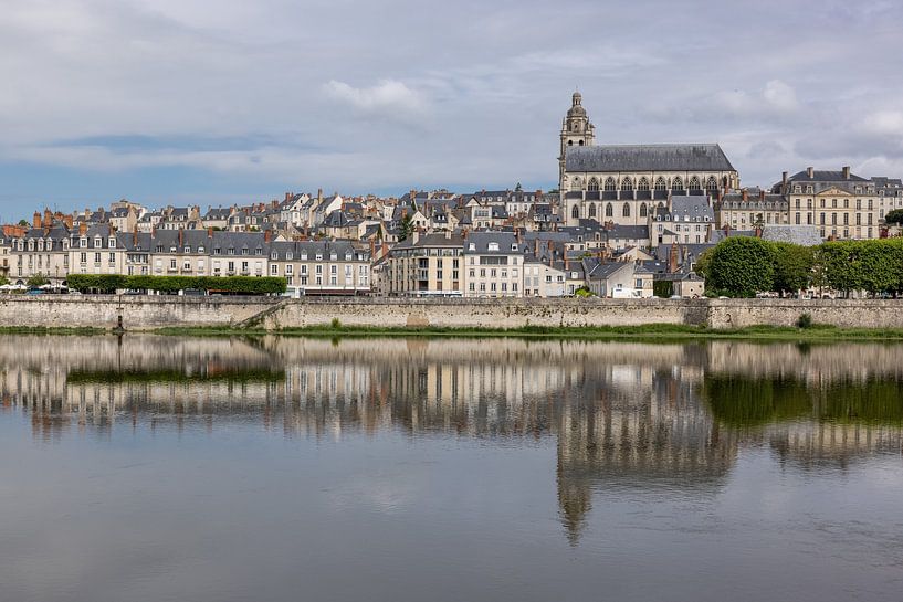 Panorama van Blois van Easycopters