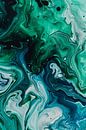 Emerald green waves of harmony by artefacti thumbnail