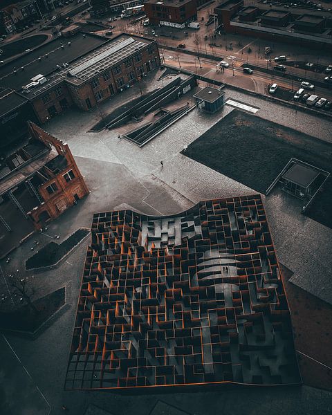 Labyrinth C-Mine von Die Utrechter Fotografie