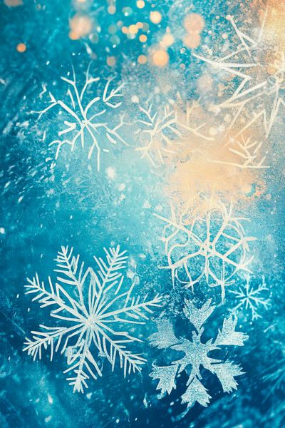 Schneeflockenzauber von Poster Art Shop