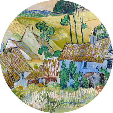 Boerderijen in de buurt van Auvers, Vincent van Gogh