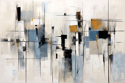 Zwevende Stilte | Abstracte Kunst