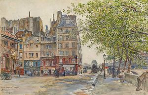 Frédéric Houbron - Quai des Orfèvres. Paris. 1906 (1906)