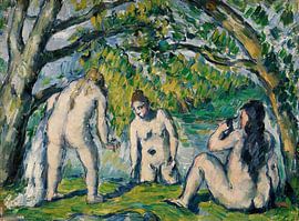 Cézanne, Three Bathers (ca. 1876-1877) by Atelier Liesjes