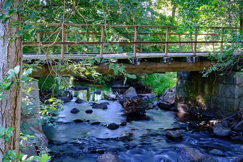 bridge over running water